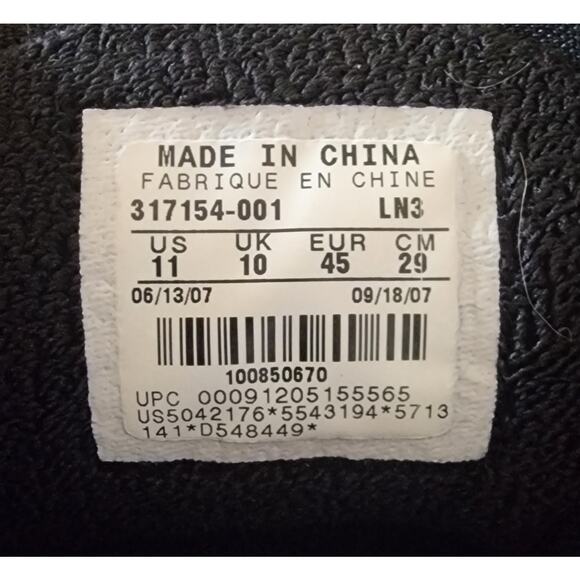 The Jordan Melo M4 2007 - Carmelo Anthony signature logo Size 11 Excellent Cond - Picture 13 of 13